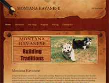 Tablet Screenshot of montanahavanese.com